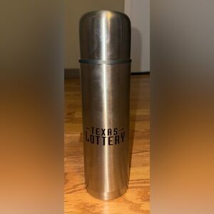 32oz Thermos - Texas Lottery - NWOT